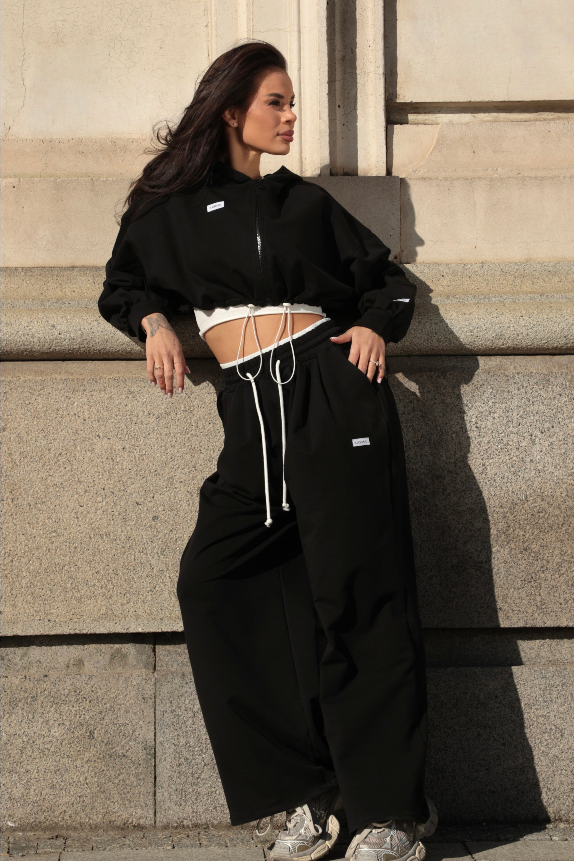 Set 2 piese Effortless / Jet Black