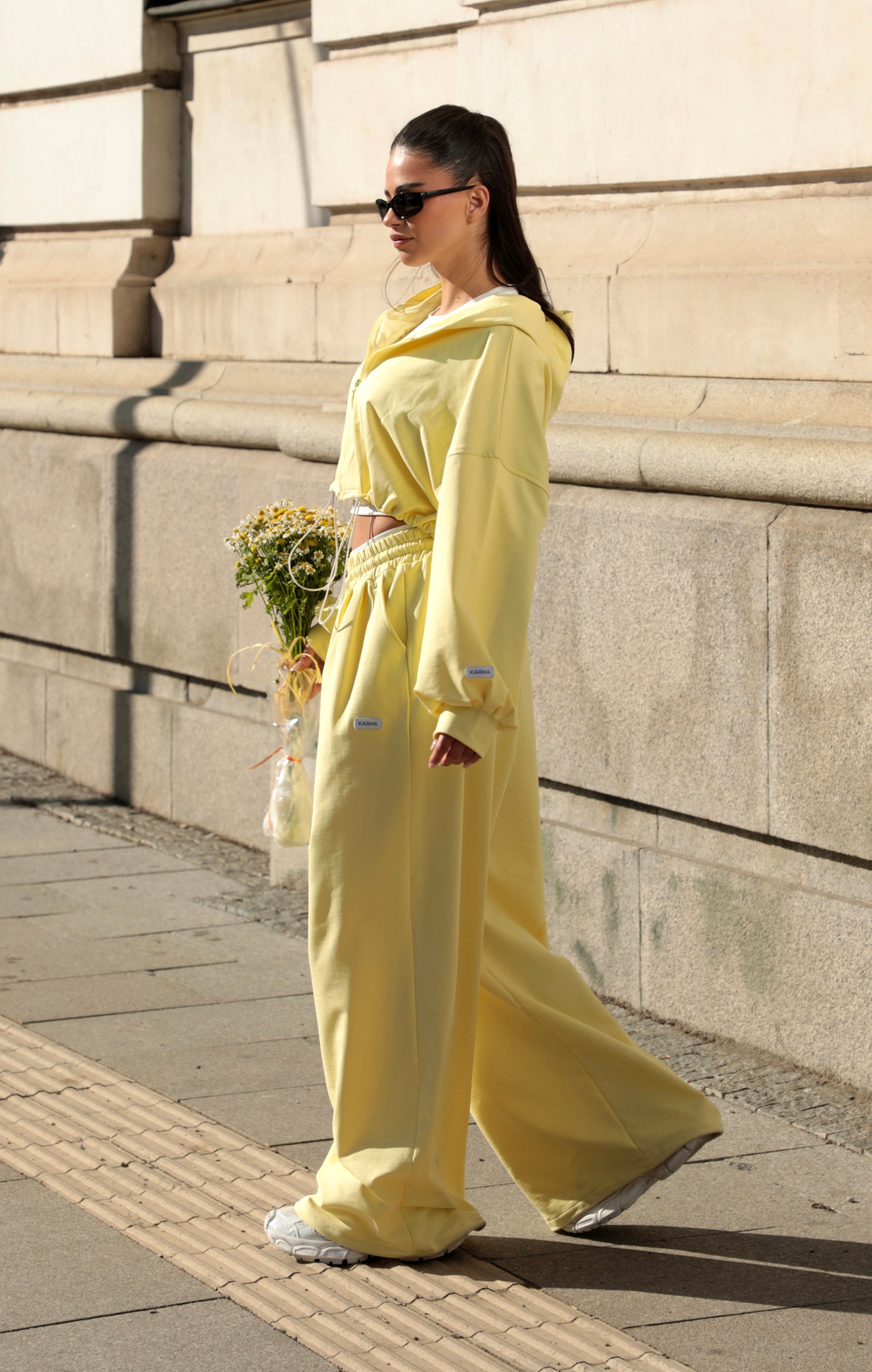 Set de 2 piese Effortless / Soft Yellow