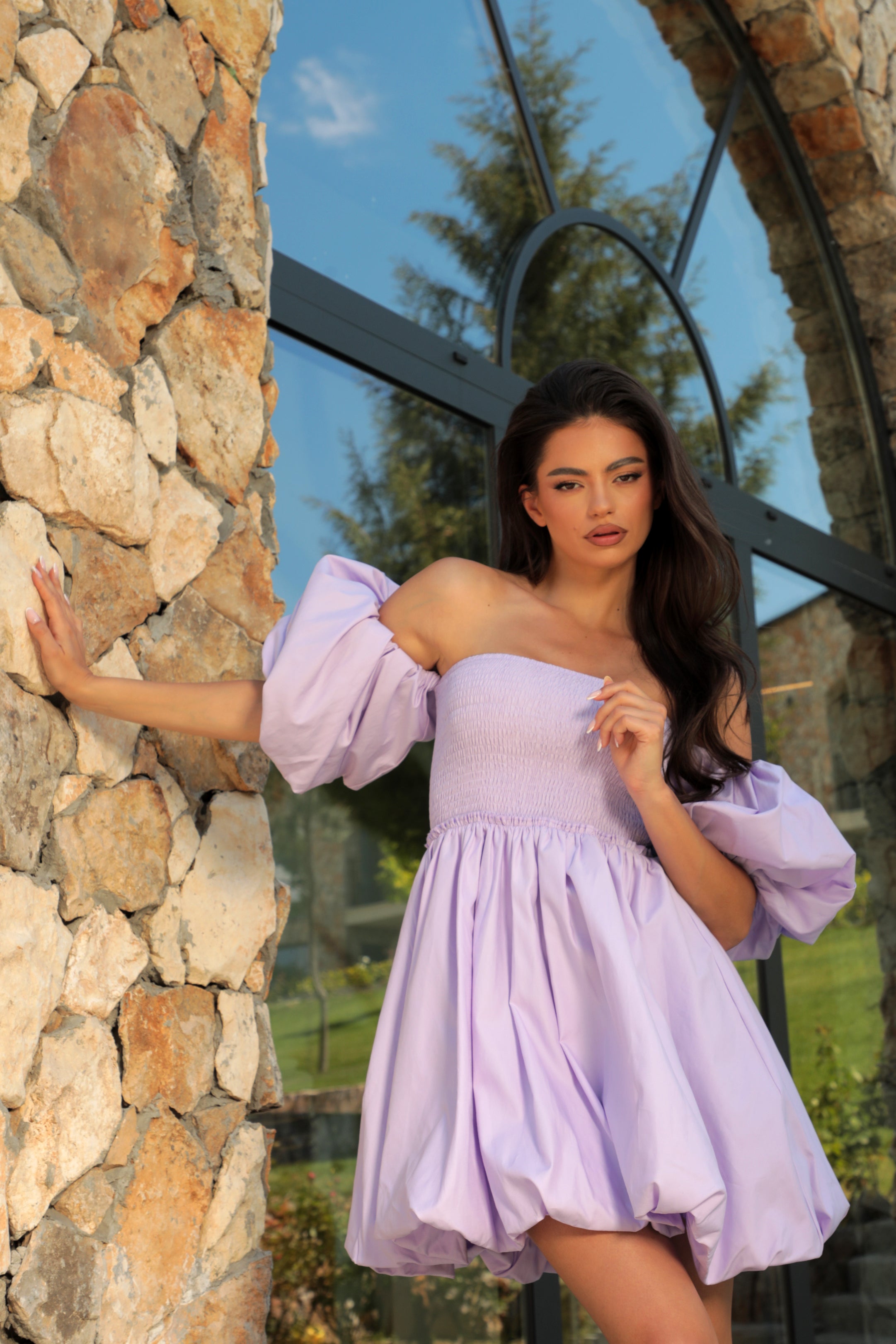 Rochie So Cute / Lilla