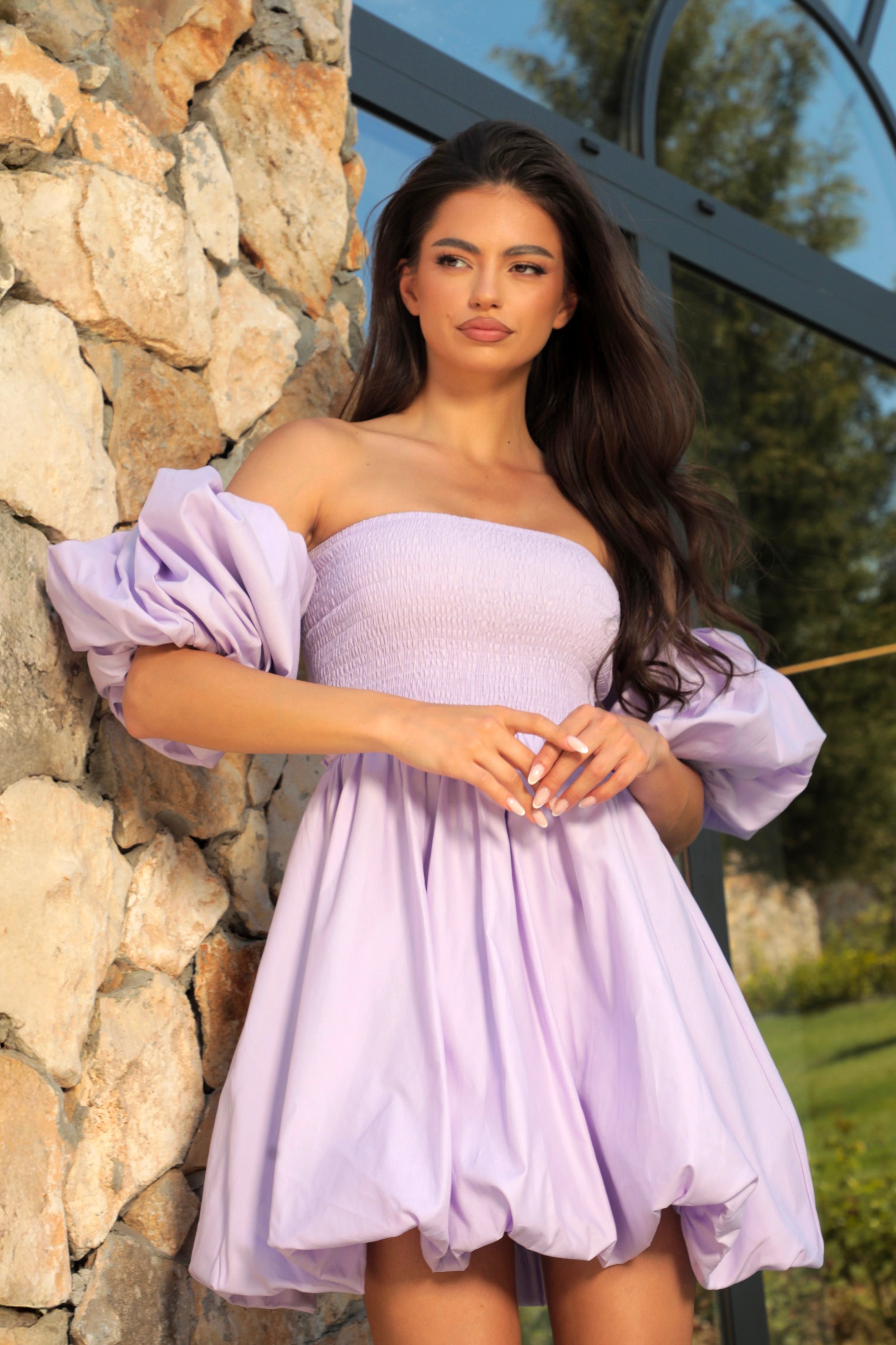 Rochie So Cute / Lilla
