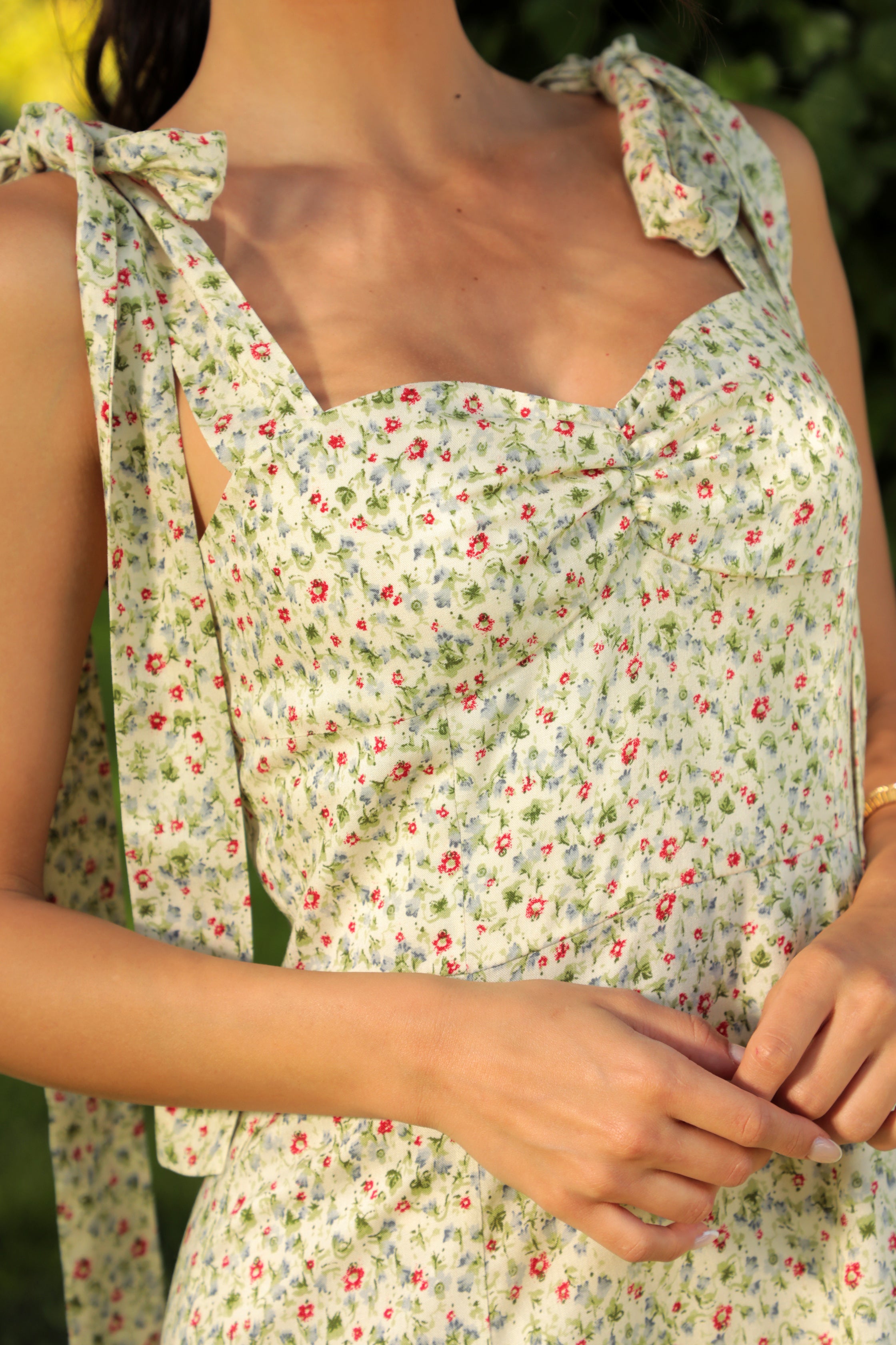 Rochie estetică de vară / Bej