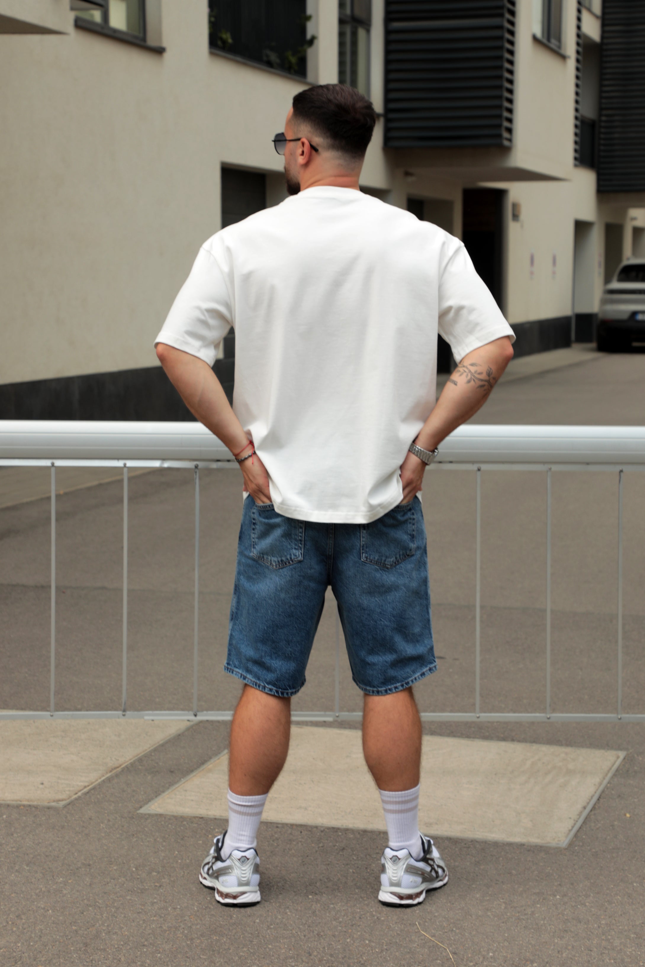 Tricou zilnic / Alb bej