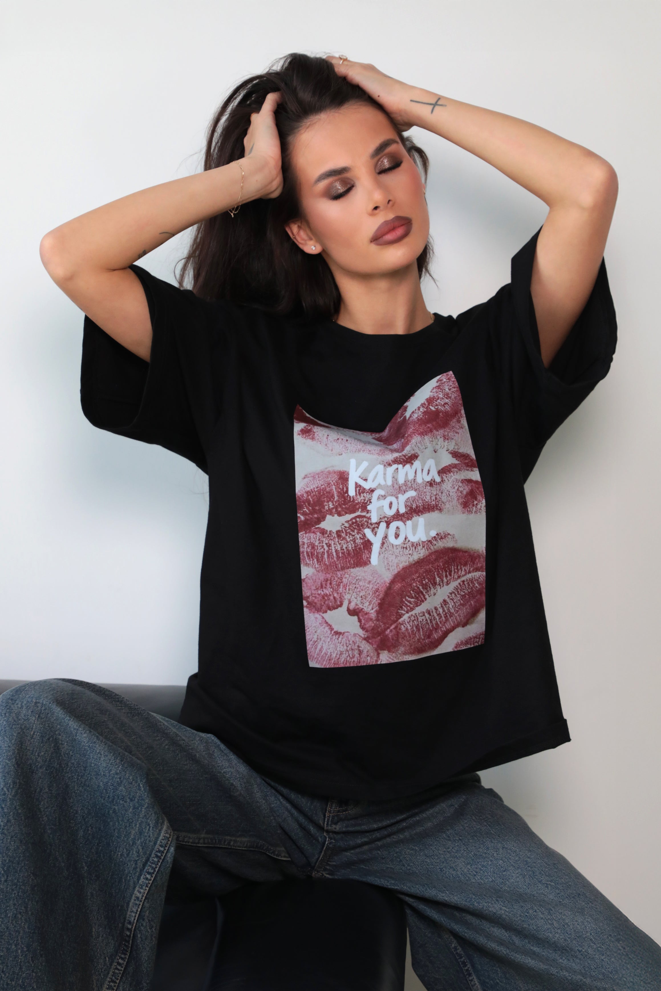 Tricou PENTRU TINE /  Negru
