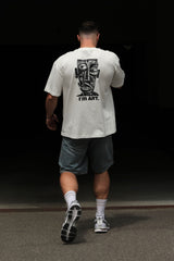 Tricou Sunt ART / Alb
