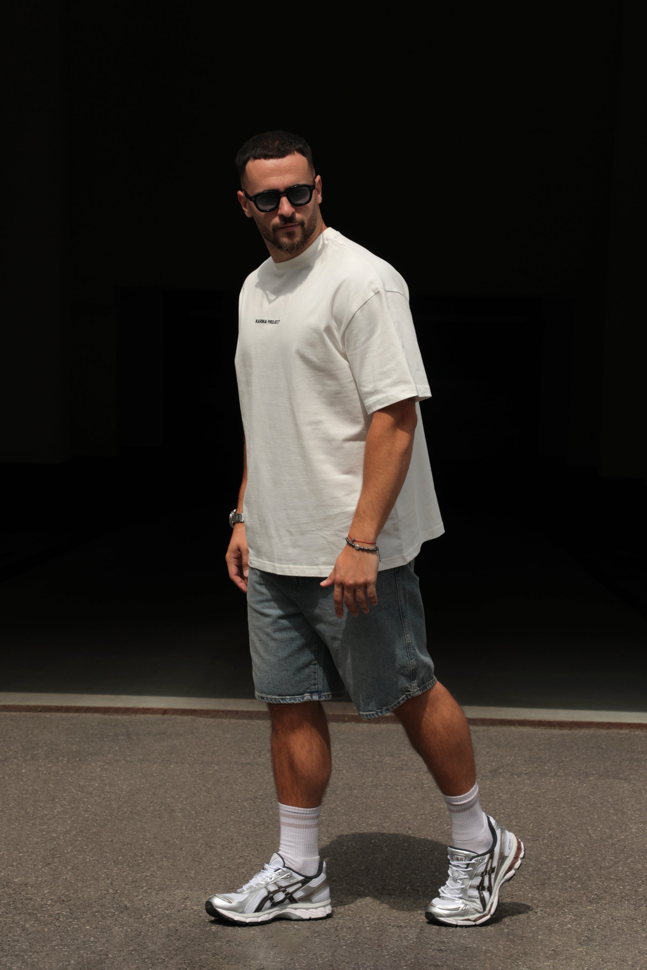 T-shirt Sunt ART / Alb