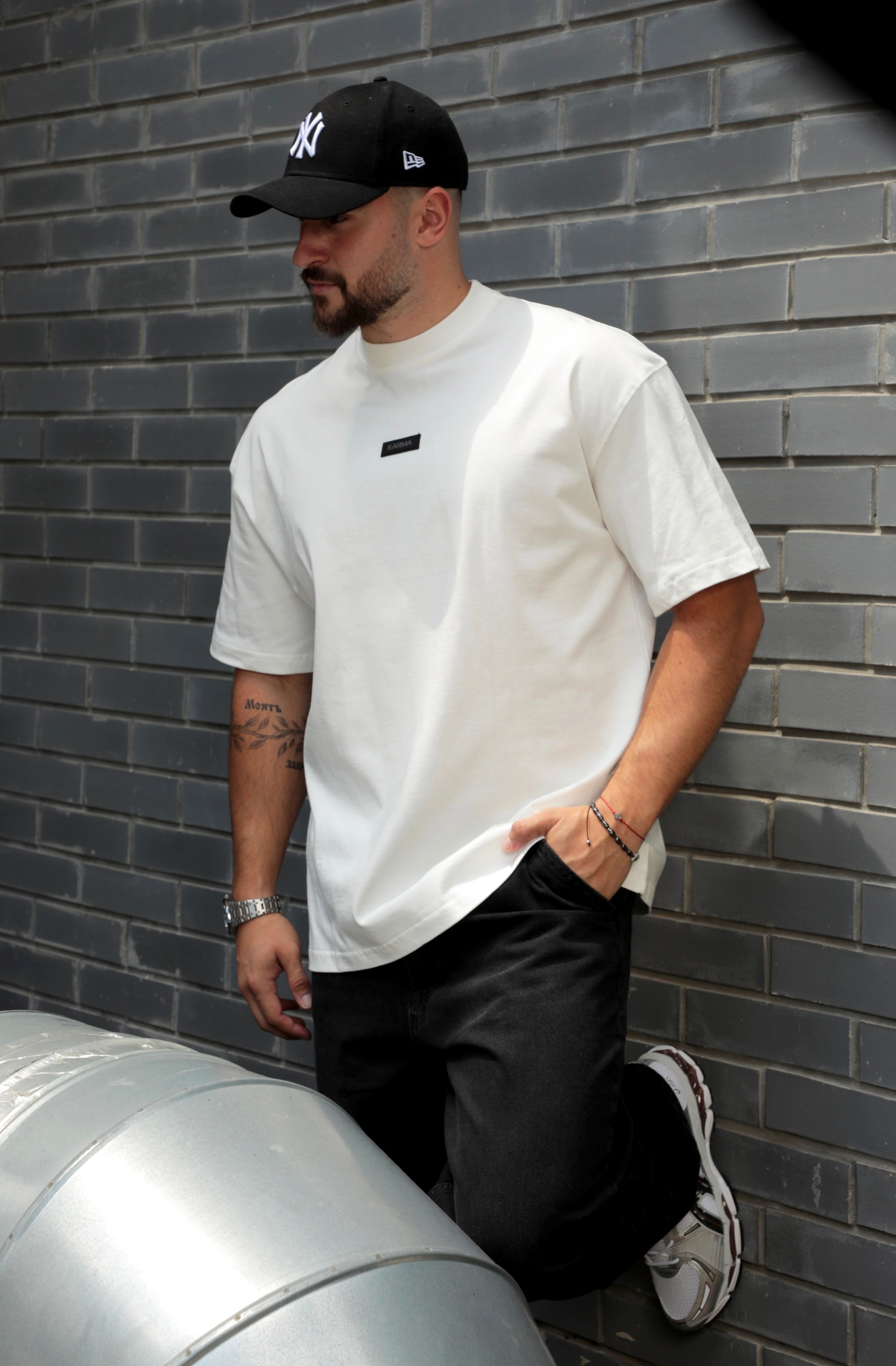 Tricou basic / Alb