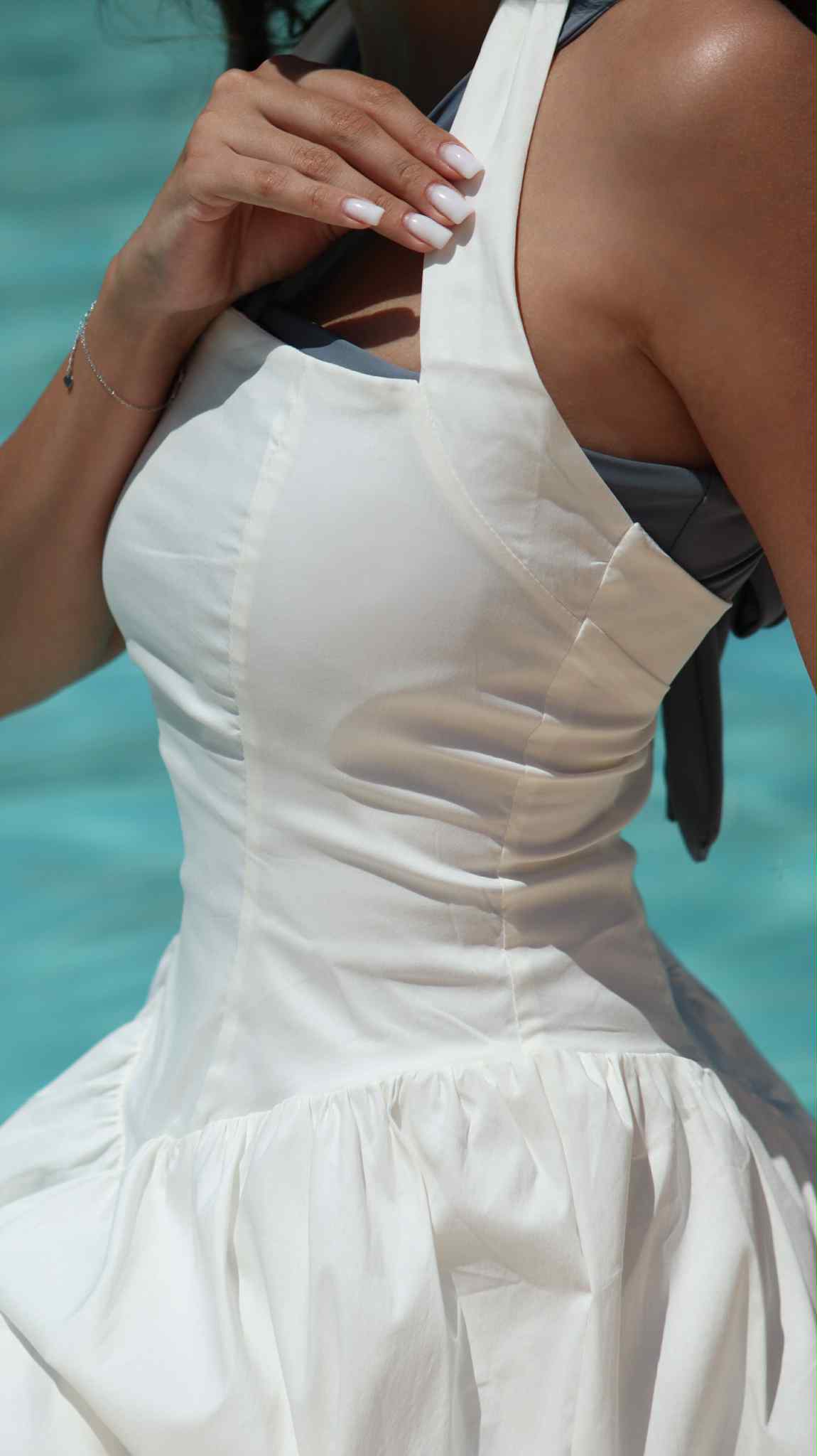 Rochie Luxe style / Alb de petrecere